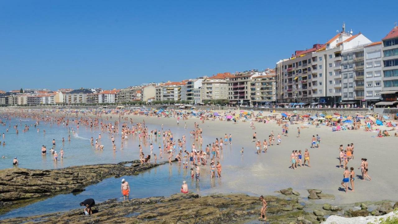 Apartamento Progreso Treintaytres Sanxenxo Exteriör bild